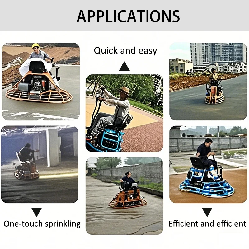 Dia 2350mm Ride-On Power Trowel